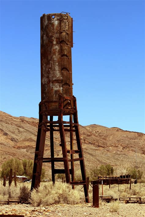 Free Images Structure Wood Historic Mojave Desert Water Tower