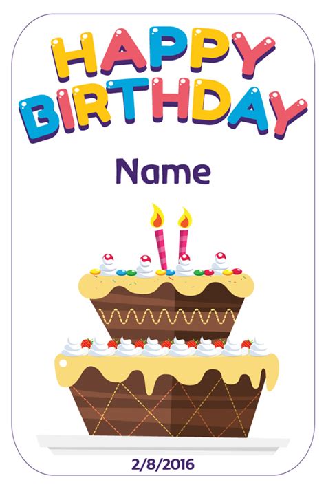Happy Birthday Custom Card Amazing Choose From Thousands Of Templates