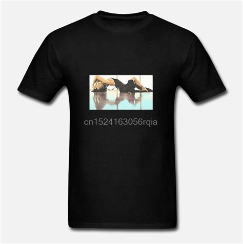 V Sual X Asa Akira Peniru T Shirt Visual Van Styles Pria Hitamt Shirt