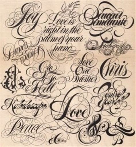10 Awesome Tattoo Fonts For Your Next Piece Of Art FORM Ink