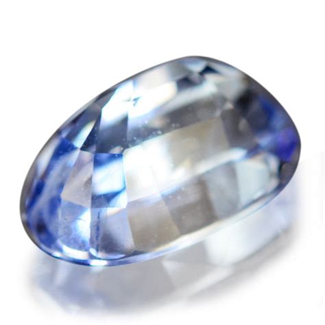 167 Ct Natural Light Blue Sapphire Oval Gemstone With Glc Certify Ebay