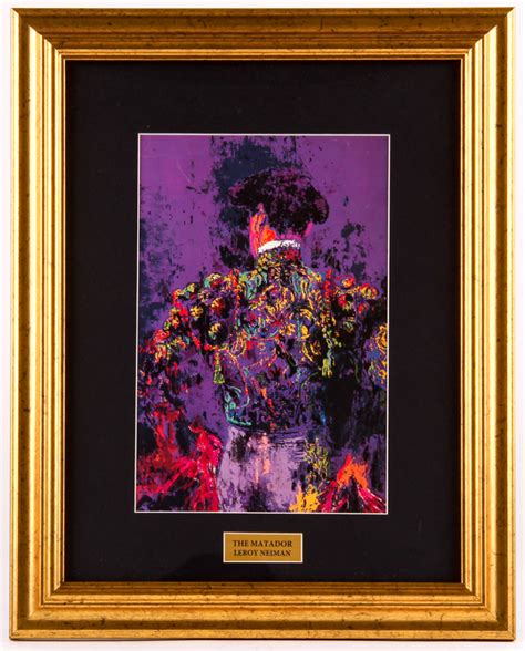 Leroy Neiman The Matador 1375x1725 Custom Framed Print Pristine Auction