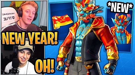 Streamers React To New Firewalker Skin And Gold Clouds Wrap Fortnite