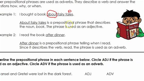 Common examples of prepositional phrase. Prepositional Phrases - YouTube