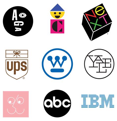Logotipos, Paul Rand. | Paul rand logos, Paul rand, Graphic design inspiration