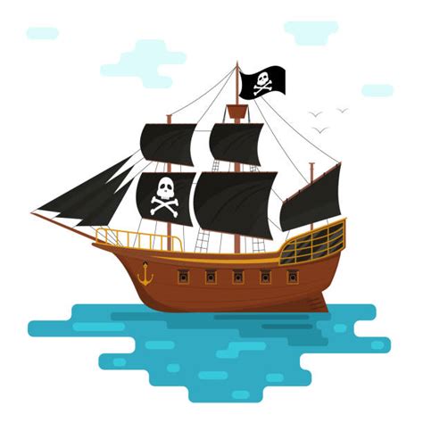 Pirate Ship Illustrations Royalty Free Vector Graphics And Clip Art Istock
