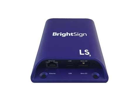 Brightsign Ls423 Standard Io Player Touchboards