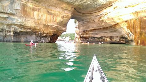 Kayak Pictured Rocks National Seashore Trust The Trail Podcast