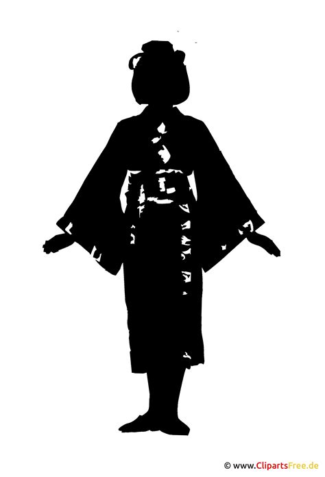 Geisha Silueta Png