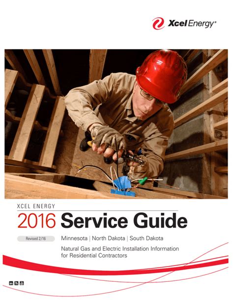 Xcel Energy Service Guide Manualzz