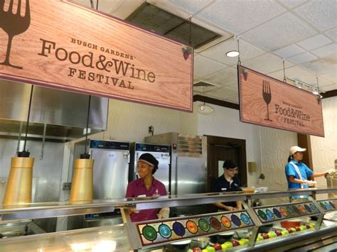 We are at busch gardens williamsburg to check out their food and wine festival for 2021! Busch Gardens' Food & Wine Festival 2013: Food and Fun ...