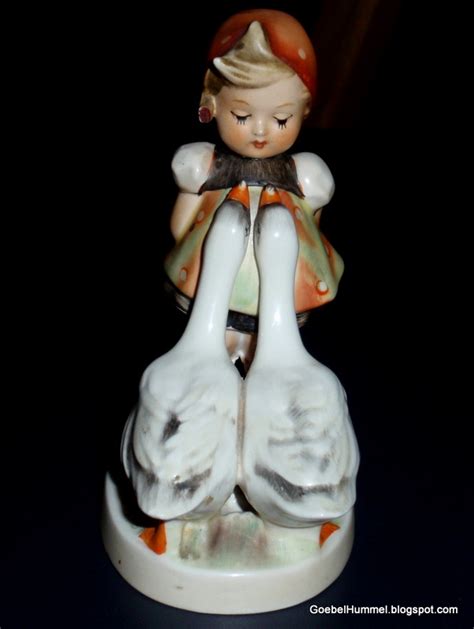 Goebel Hummel Goose Girl Goebel Hummel Figurine 470 Tmk 3