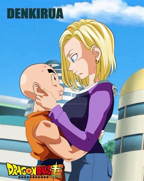 Dragon Ball Z Super Fan Art Android 18 And Krillin Dragon Ball Image