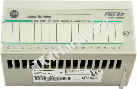 Plc Hardware Allen Bradley 1794 Ob16p Flex Io Protected Source Output