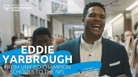 Eddie Yarbrough From Unified Champion Schools To The Nfl Youtube