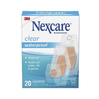 Nexcare Clear Waterproof Plasters Ct Assorted Dis Chem