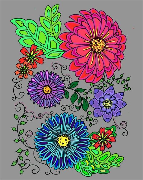 Adult Coloring Coloring Pages Colouring Bloom Enamel Pins Tapestry