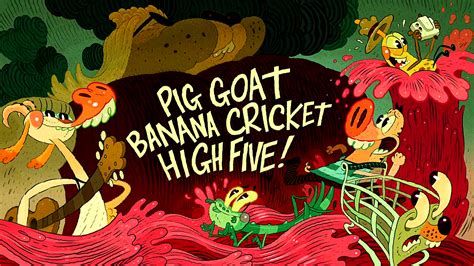 Pig Goat Banana Cricket High Five Pig Goat Banana Cricket Wiki