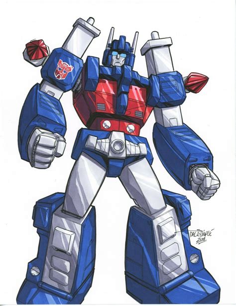 Ultra Magnus By Scott Dalrymple Transformers Artwork Transformers