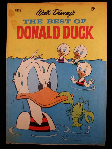 G497a The Best Of Donald Duck 1971 Ozzie Comics