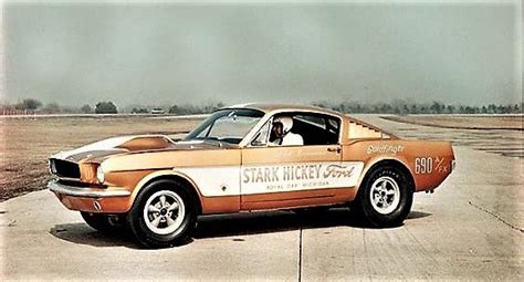 The First 427 Sohc Mustang Used For Drag Racing Nhra Drag Racing Ford