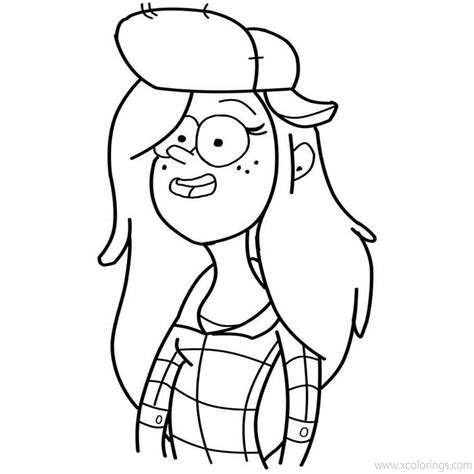 Gravity Falls Character Wendy Coloring Pages