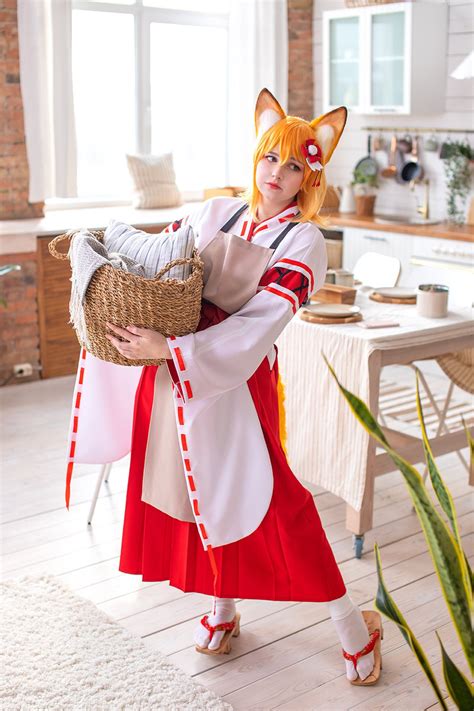 Cosplay Costume Fox Tail And Ears Sewayaki Kitsune No Etsy