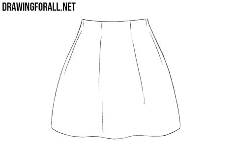 How To Draw A Skirt