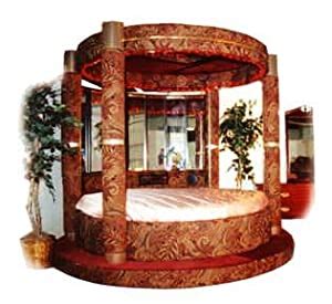 Once, canopy beds were preferred by the upper course that might afford this luxurious piece of furniture. Amazon.com: Royal 4 Column New Millenium Round Step up Bed ...