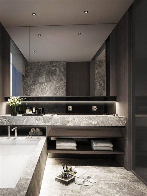 White contemporary bathroom 6 photos. Interior Goals: 25+ Amazing Luxury Bathrooms - FROM LUXE ...
