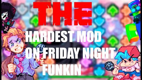 Friday Night Funkin Hardest Mod Ever Showcase Youtube