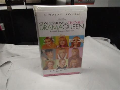 CONFESSIONS OF A Teenage Drama Queen VHS Walt Disney Lindsay Lohan Adam Garcia PicClick