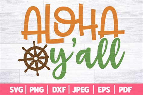 Aloha Y All Svg Summer Svg Beach Svg Graphic By Southerndaisydesign