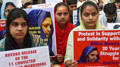 Bilkis Bano Gang Rape Case Petitioners Challenging Bail Of 11 Convicts