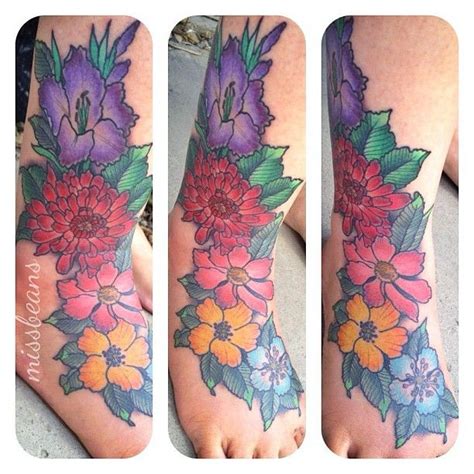 Photo By Missbeans Flower Tattoo Mastectomy Tattoo Leaf Tattoos