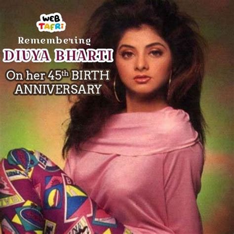 Remembering Divya Bharti On Her 45th Birth Anniversary We Will Miss Always Such A Gorgeous