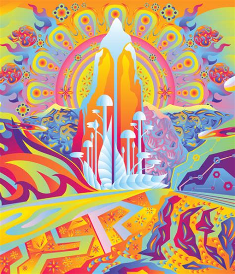 Zion Future City Free Psychedelic Wallpaper Andrei Verner