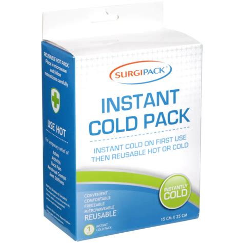 Surgipack Reusable Instant Cold Pack Healthporter Nz
