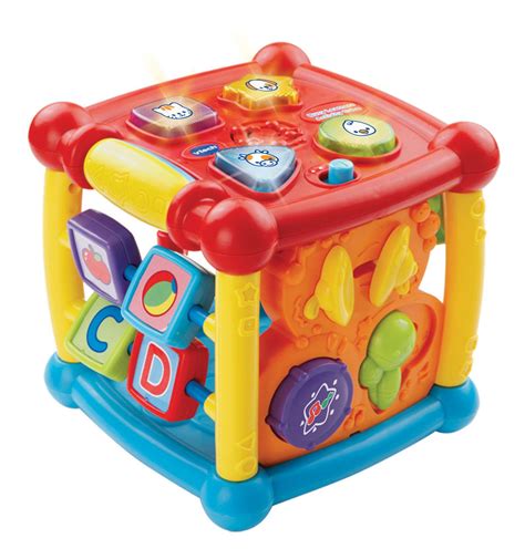 Vtech Busy Learners Activity Cube Electronic Toys Amazon Canada