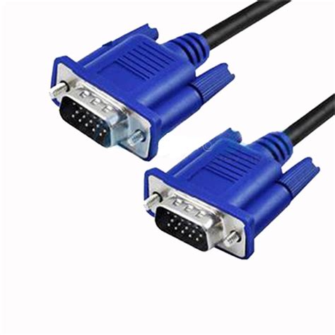 Cable Vga A Vga 10 Metros Conectores Macho Macho Pc Y Laptop 8500