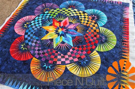 Piece N Quilt Gorgeous Batik Quilt