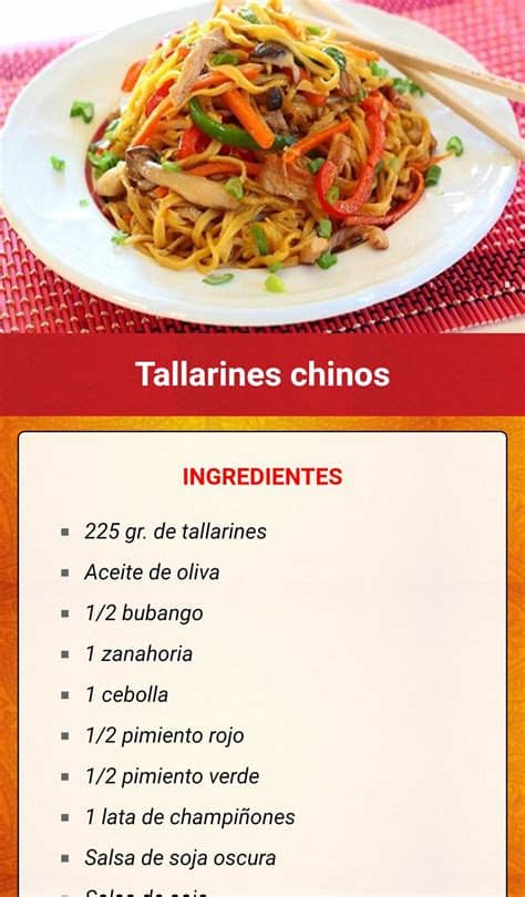 Recetas Comida China for Android - APK Download