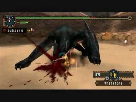 MHP2G MHFU Nargacuga G ナルガクルガ 티 가렉스 Dual Sword Naked 5 07 YouTube