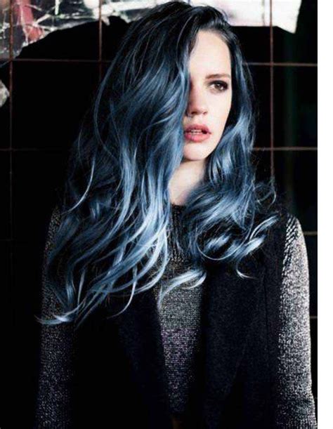 53 Hq Photos Midnight Blue Hair Dye Brands How To Dye Brown Hair Rainbow Colors Without