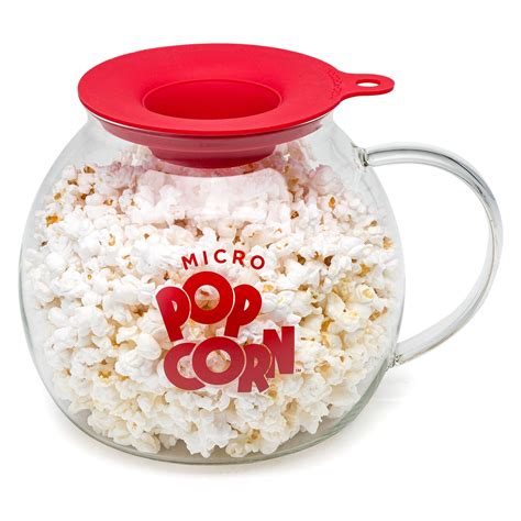 Buy Ecolution Micro Pop Popcorn Popper 3 Qt Capacity Glass Microwave