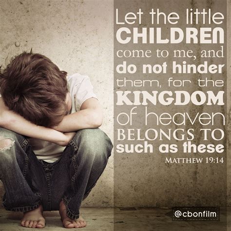 Let The Little Children Come To Me Book Of Matthew Kingdom Of