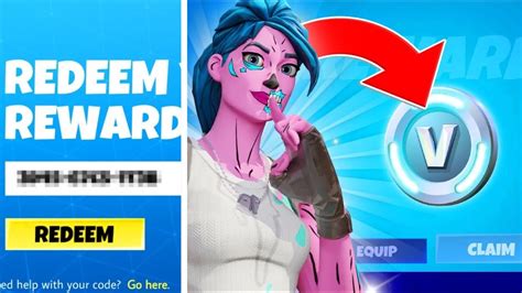 Claim Free V Bucks Codes In Fortnite Map Youtube