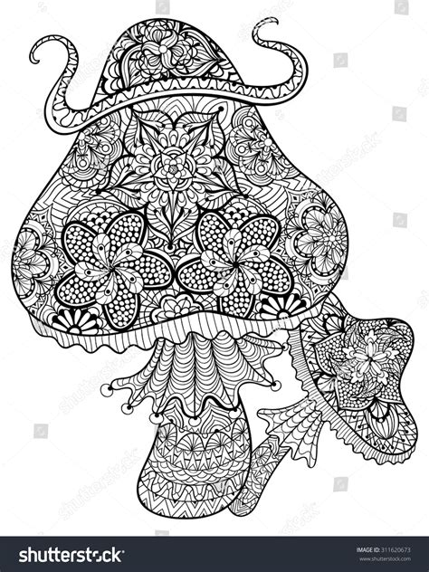 Https://wstravely.com/coloring Page/adult Coloring Pages Mushooms