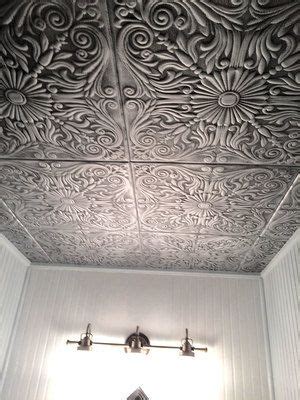 Products will make a difference in your home. Spanish Silver Styrofoam Ceiling Tile 20 in x 20 in - # ...