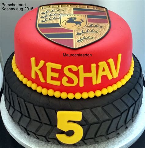 Porsche Cake Cars Birthday Cake 9th Birthday Cake 3rd Birthday Cakes